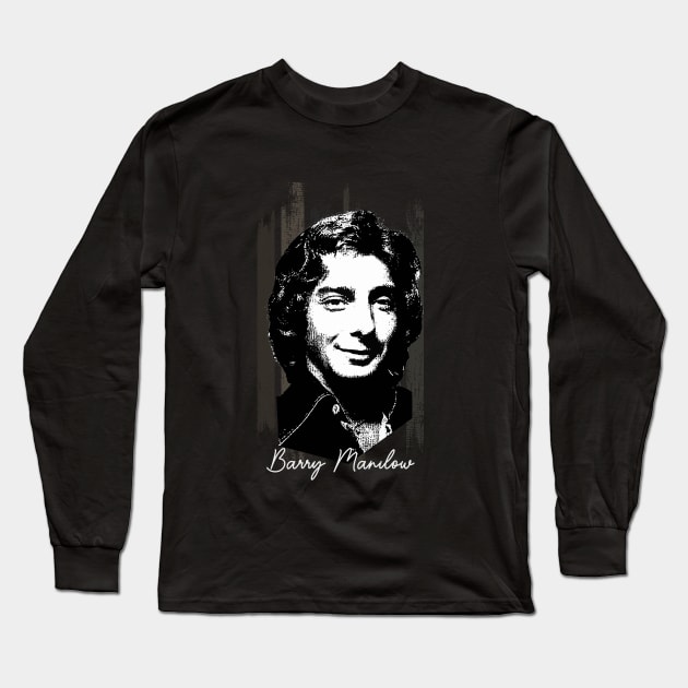 barry-manilow Long Sleeve T-Shirt by Magic Topeng